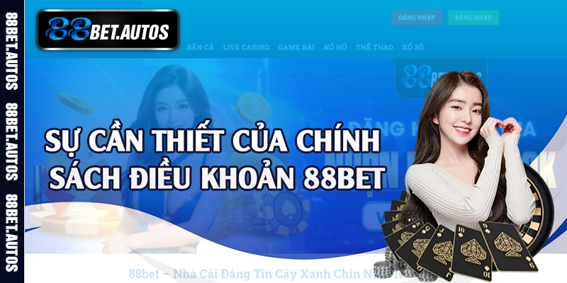 Sự cần thiết của chính sách điều khoản 88bet