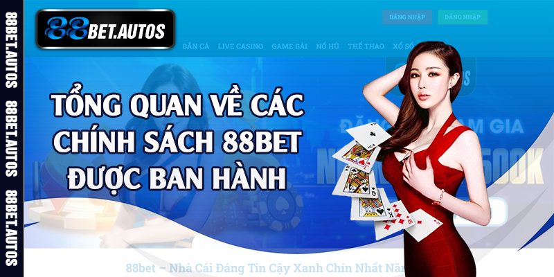 Tổng quan về các chính sách 88bet được ban hành